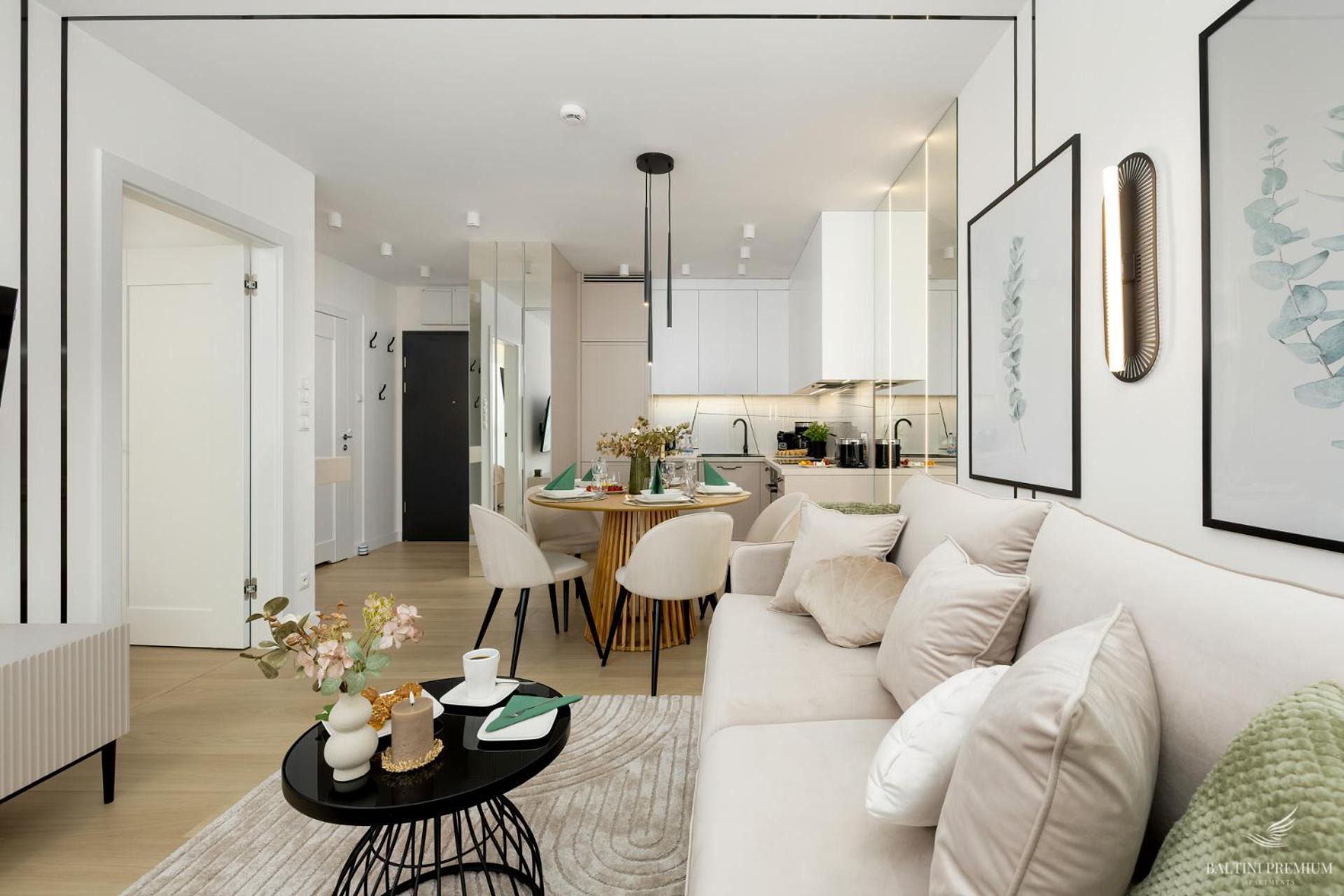 Baltini Premium Apartament Polanki Aqua 코워브제크 객실 사진