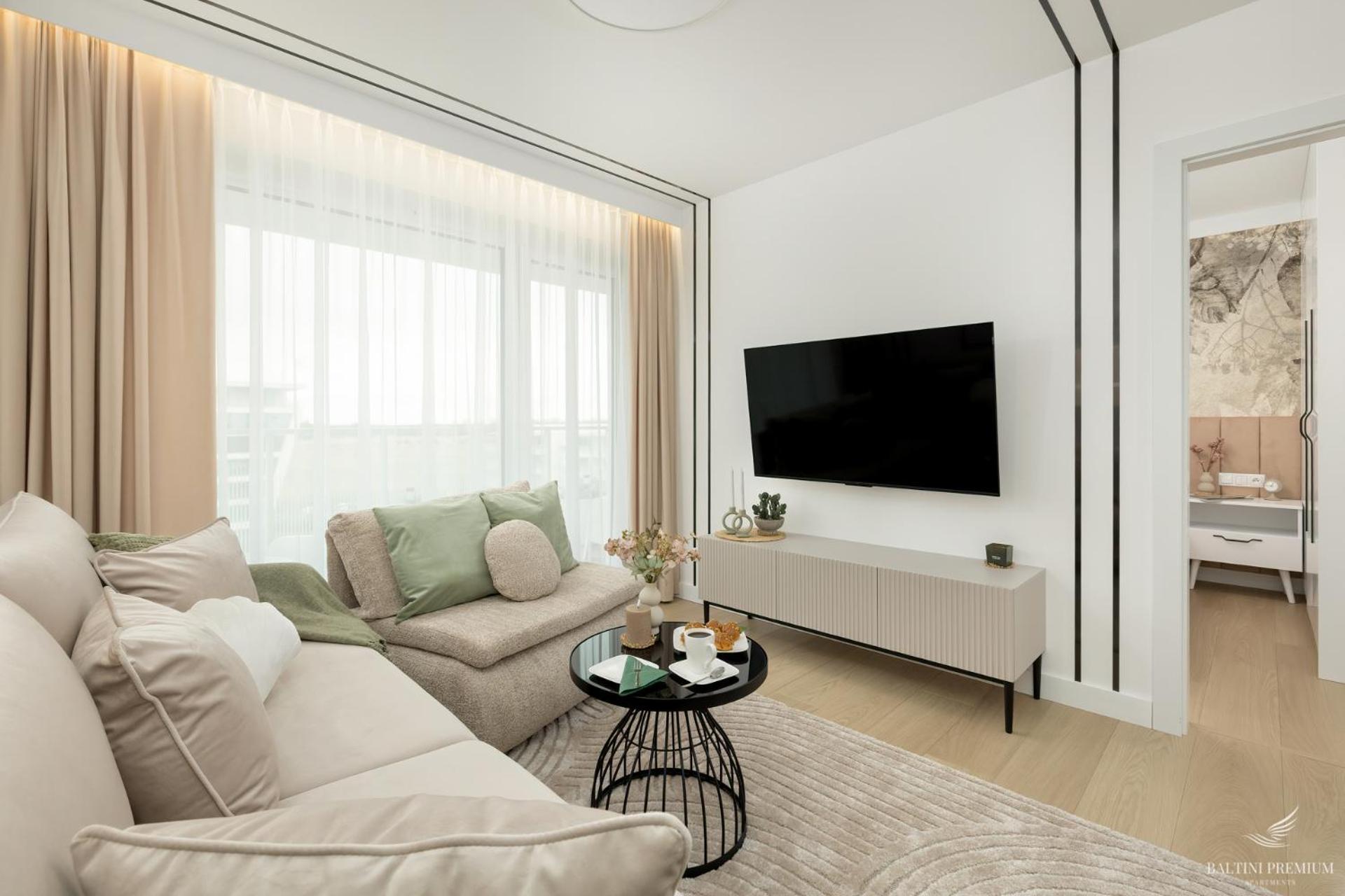 Baltini Premium Apartament Polanki Aqua 코워브제크 객실 사진